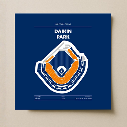 Daikin Park Stadium - Signature Dark