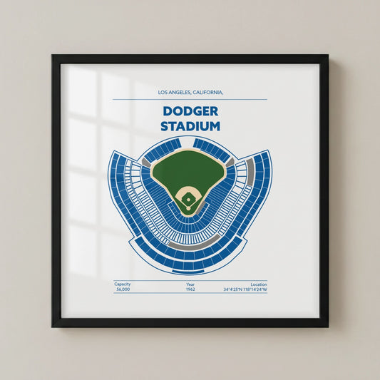 Dodger Stadium - Green Field Light