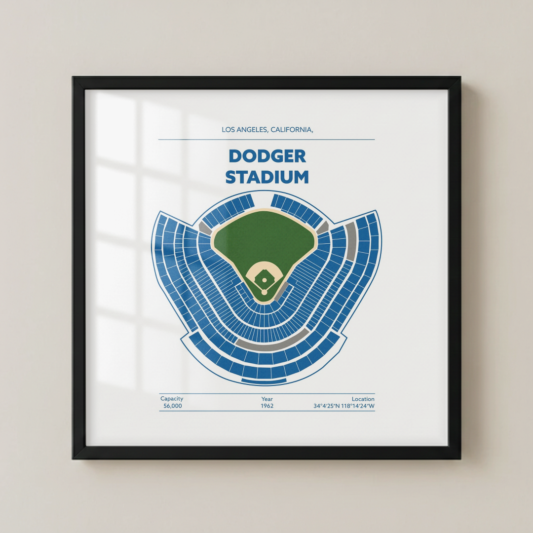 Dodger Stadium - Green Field Light
