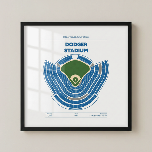 Dodger Stadium - Green Field Light