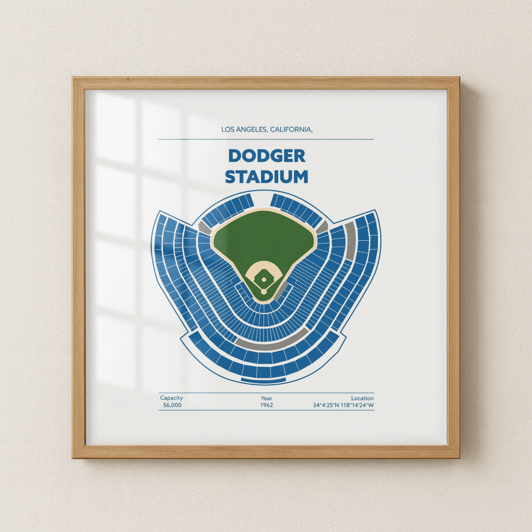 Dodger Stadium - Green Field Light