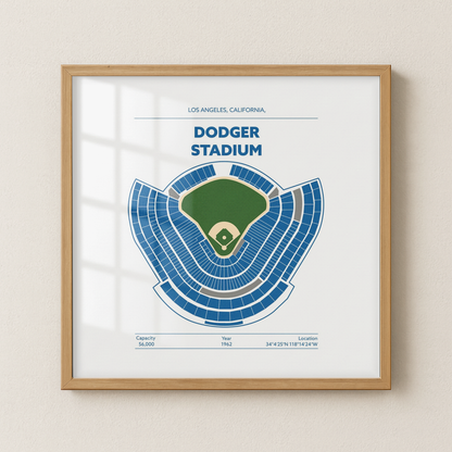 Dodger Stadium - Green Field Light