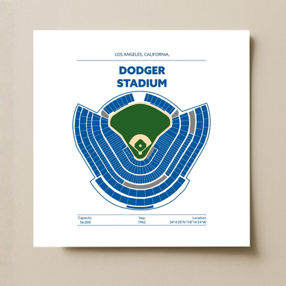 Dodger Stadium - Green Field Light