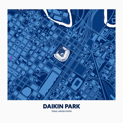 DAIKIN PARK STADIUM Aerial - Minimal