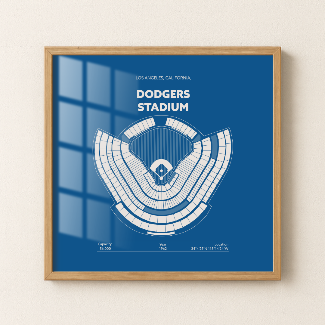 DODGERS STADIUM Signature - Detailed