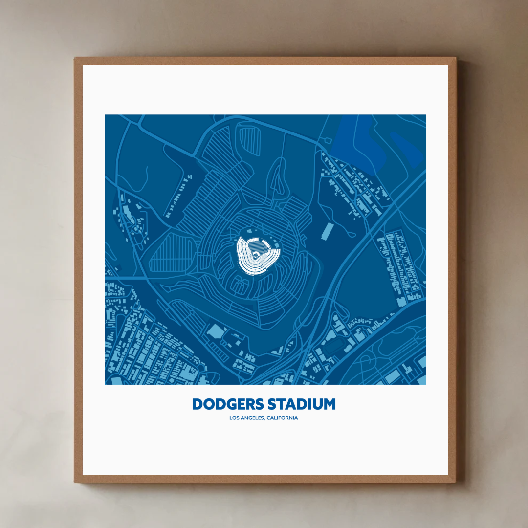 DODGERS STADIUM Aerial - Minimal