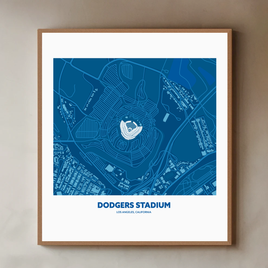 DODGERS STADIUM Aerial - Minimal