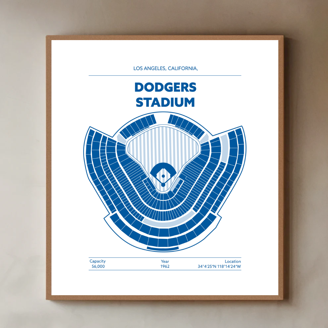 DODGERS STADIUM Signature - Minimal