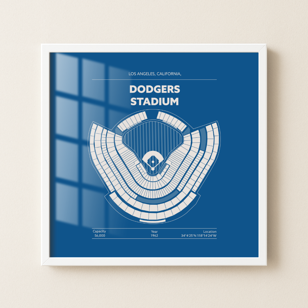 DODGERS STADIUM Signature - Detailed