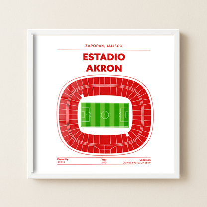 Estadio Akron Soccer Stadium - Green Field Light