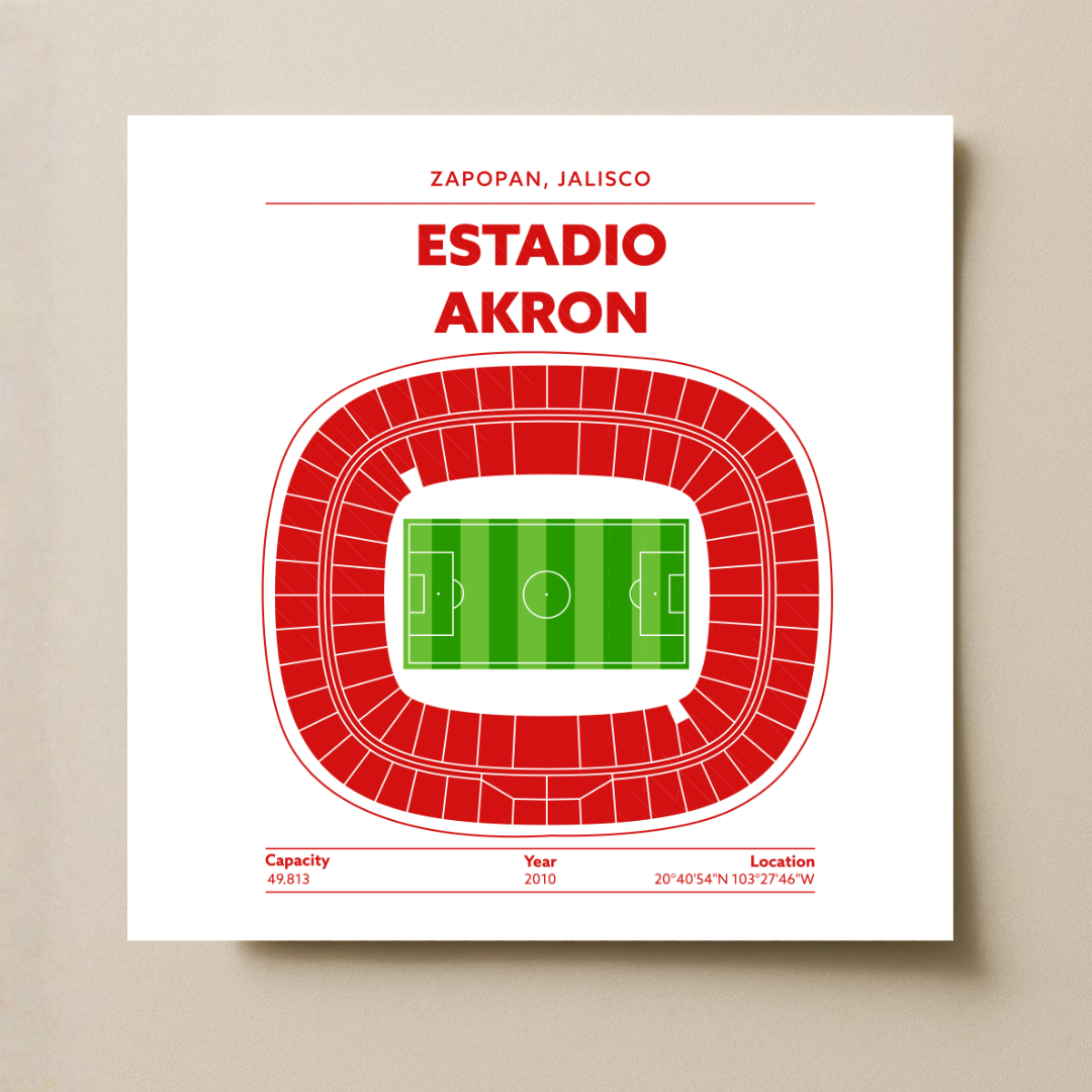 Estadio Akron Soccer Stadium - Green Field Light