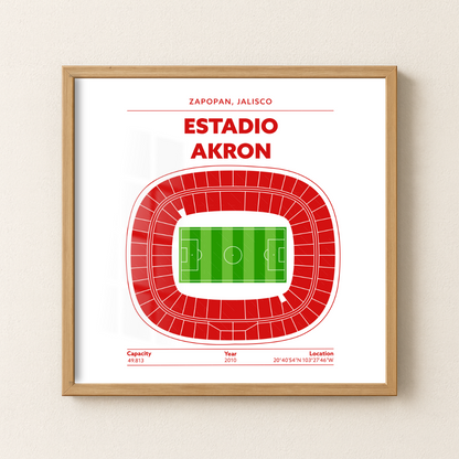 Estadio Akron Soccer Stadium - Green Field Light
