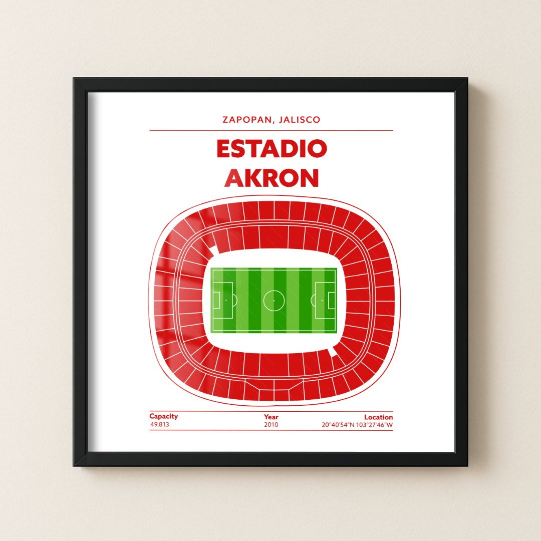 Estadio Akron Soccer Stadium - Green Field Light