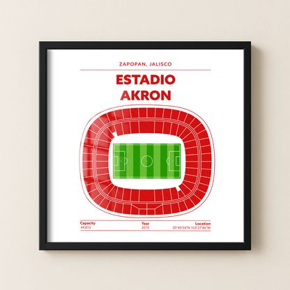 Estadio Akron Soccer Stadium - Green Field Light