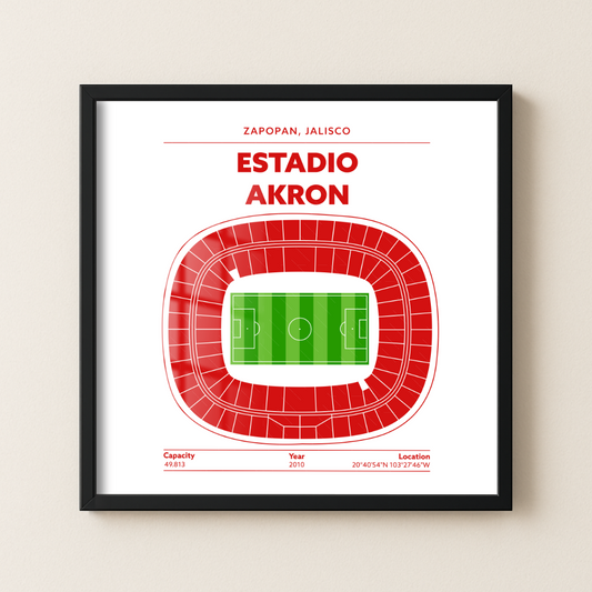 Estadio Akron Soccer Stadium - Green Field Light