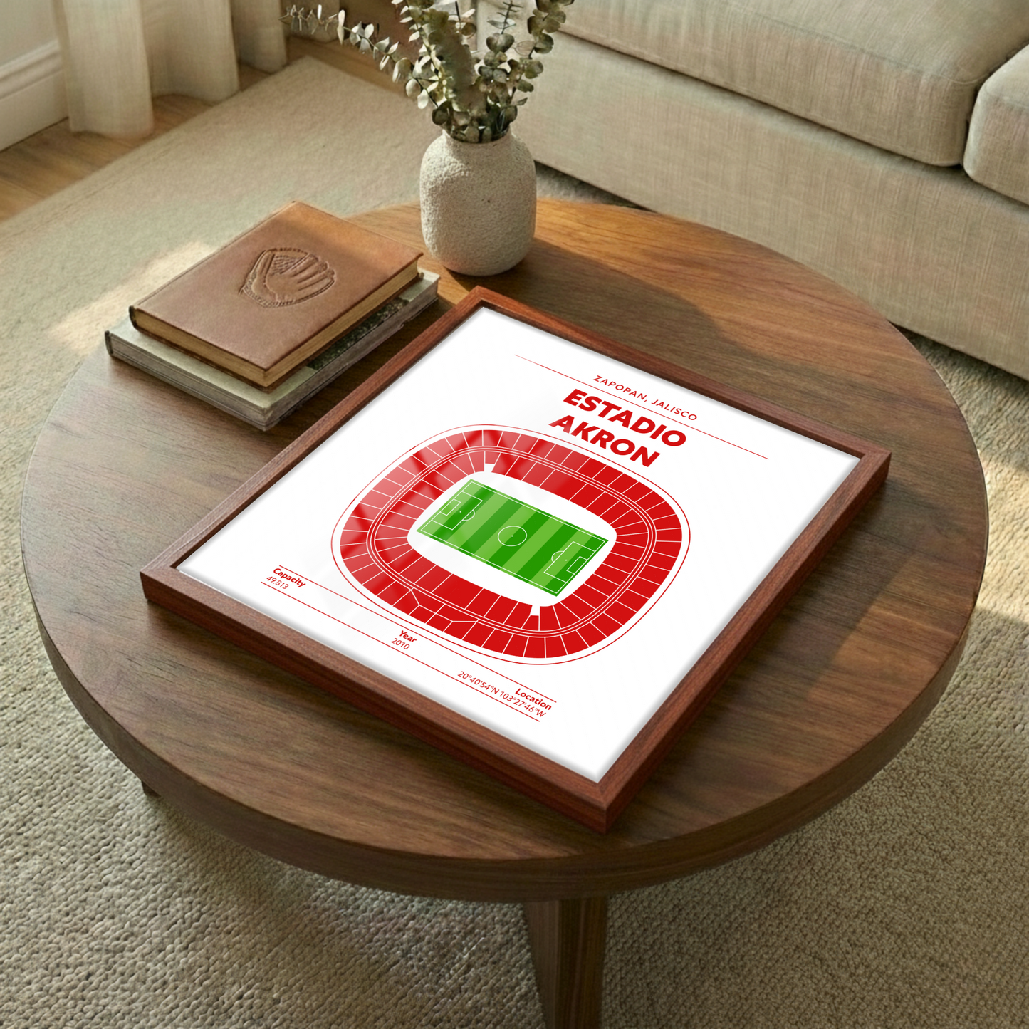 Estadio Akron Soccer Stadium - Green Field Light