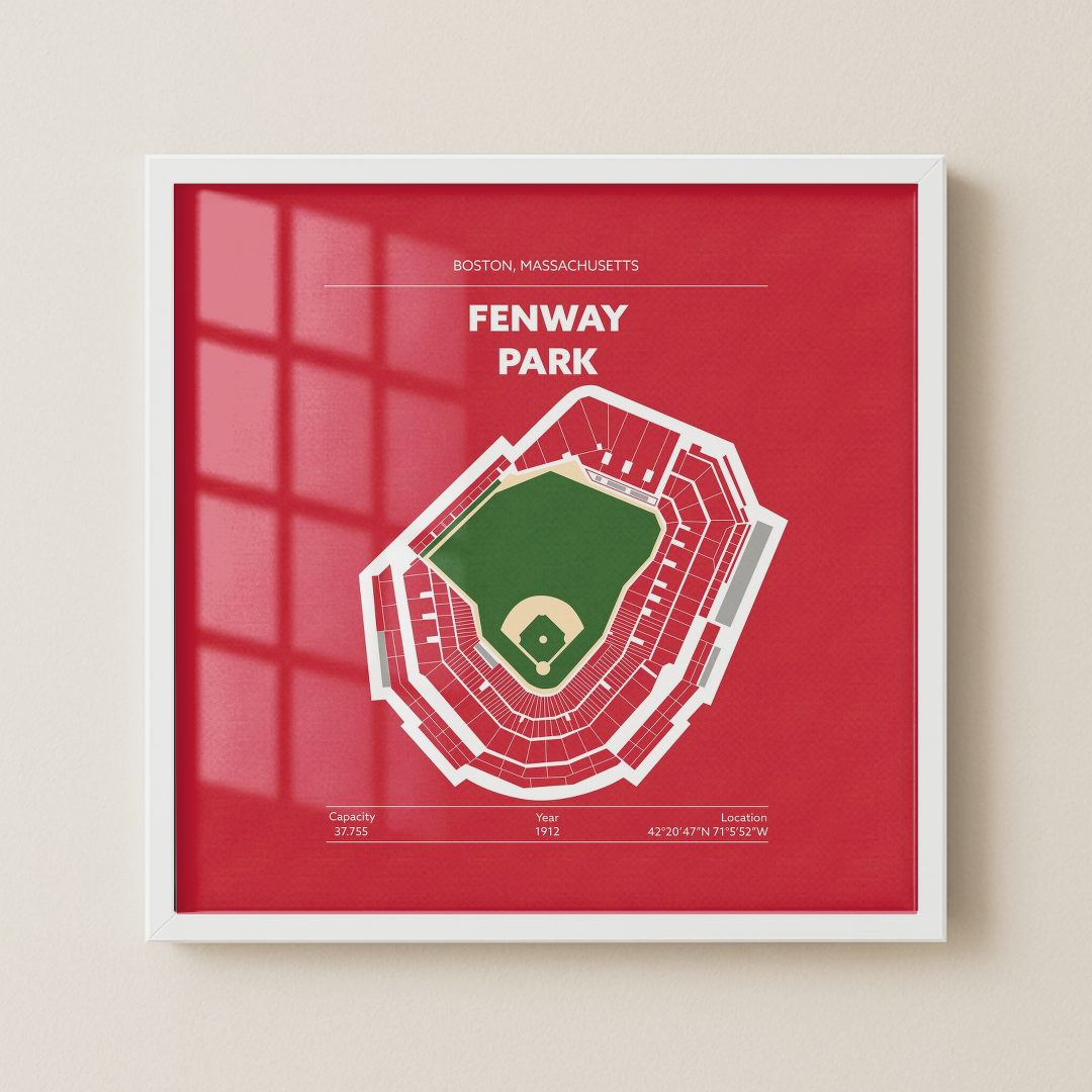 Fenway Park Stadium - Green Field Dark