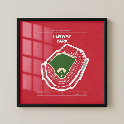 Fenway Park Stadium - Green Field Dark