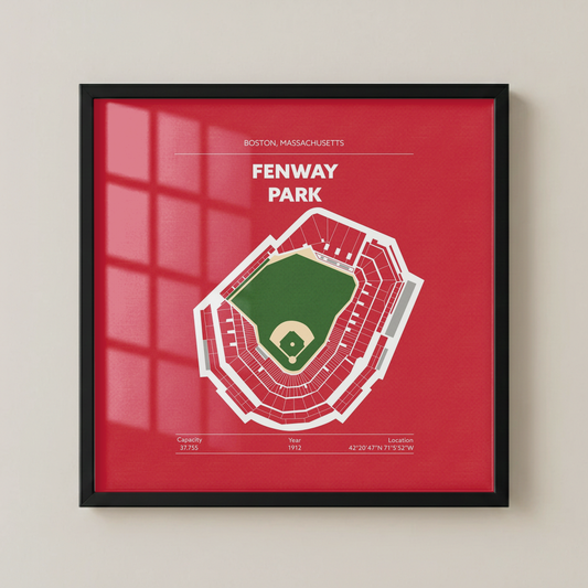 Fenway Park Stadium - Green Field Dark