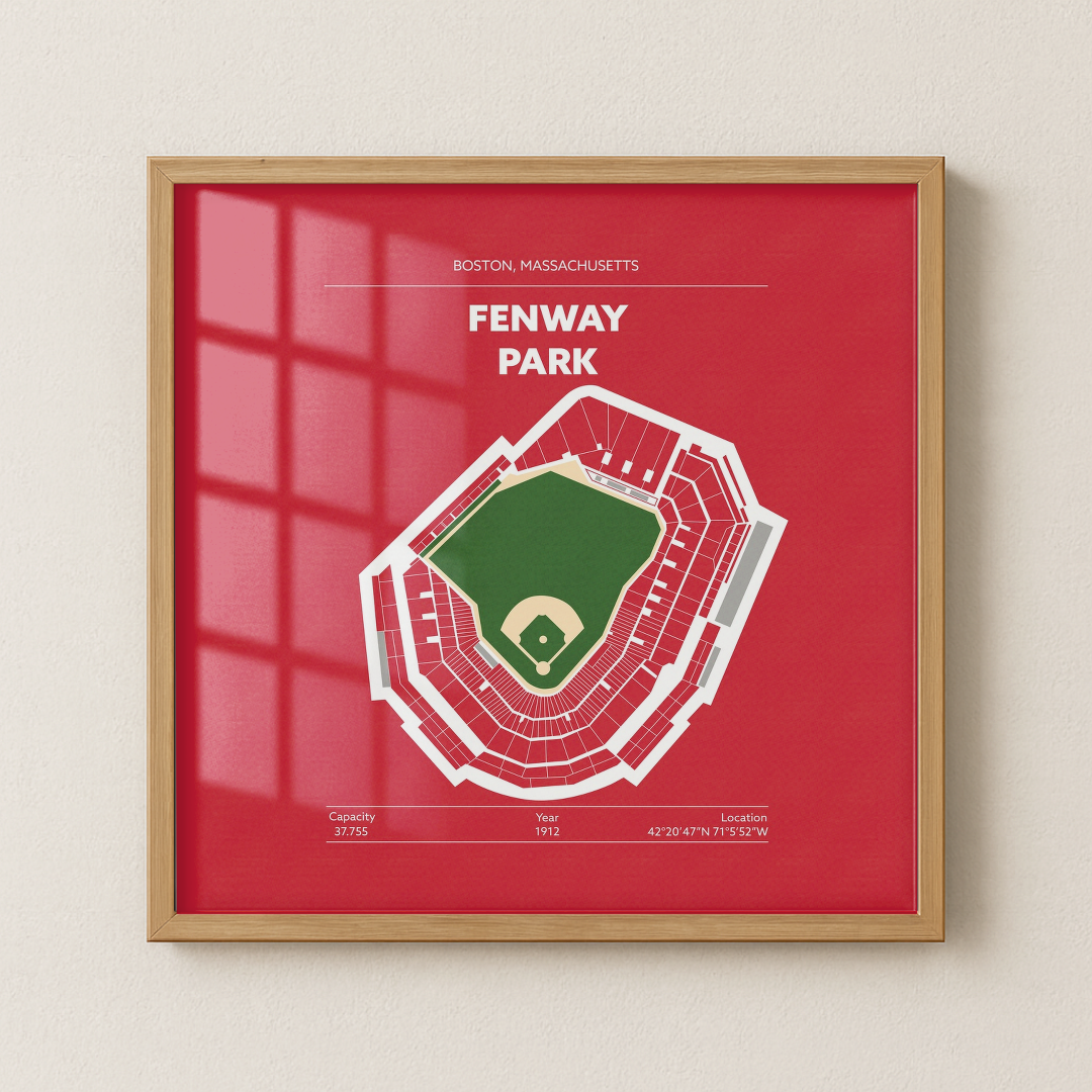 Fenway Park Stadium - Green Field Dark