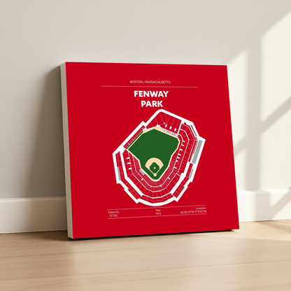 Fenway Park Stadium - Green Field Dark