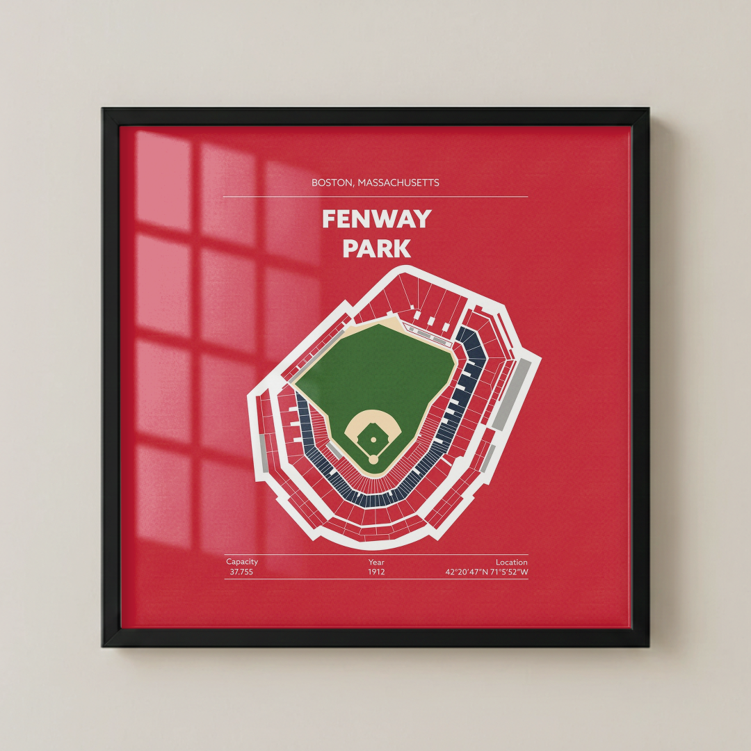 Fenway Park Stadium - Green Field Dark v2