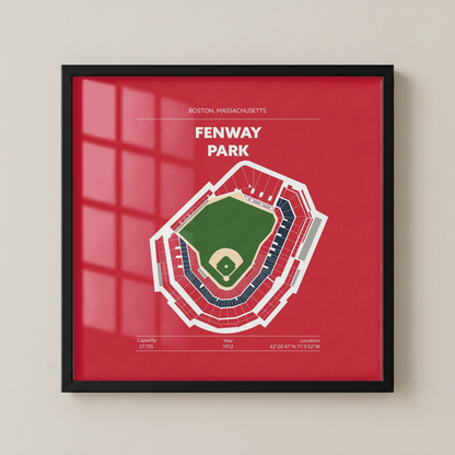 Fenway Park Stadium - Green Field Dark v2