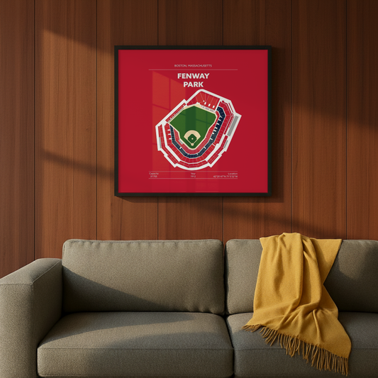 Fenway Park Stadium - Green Field Dark v2