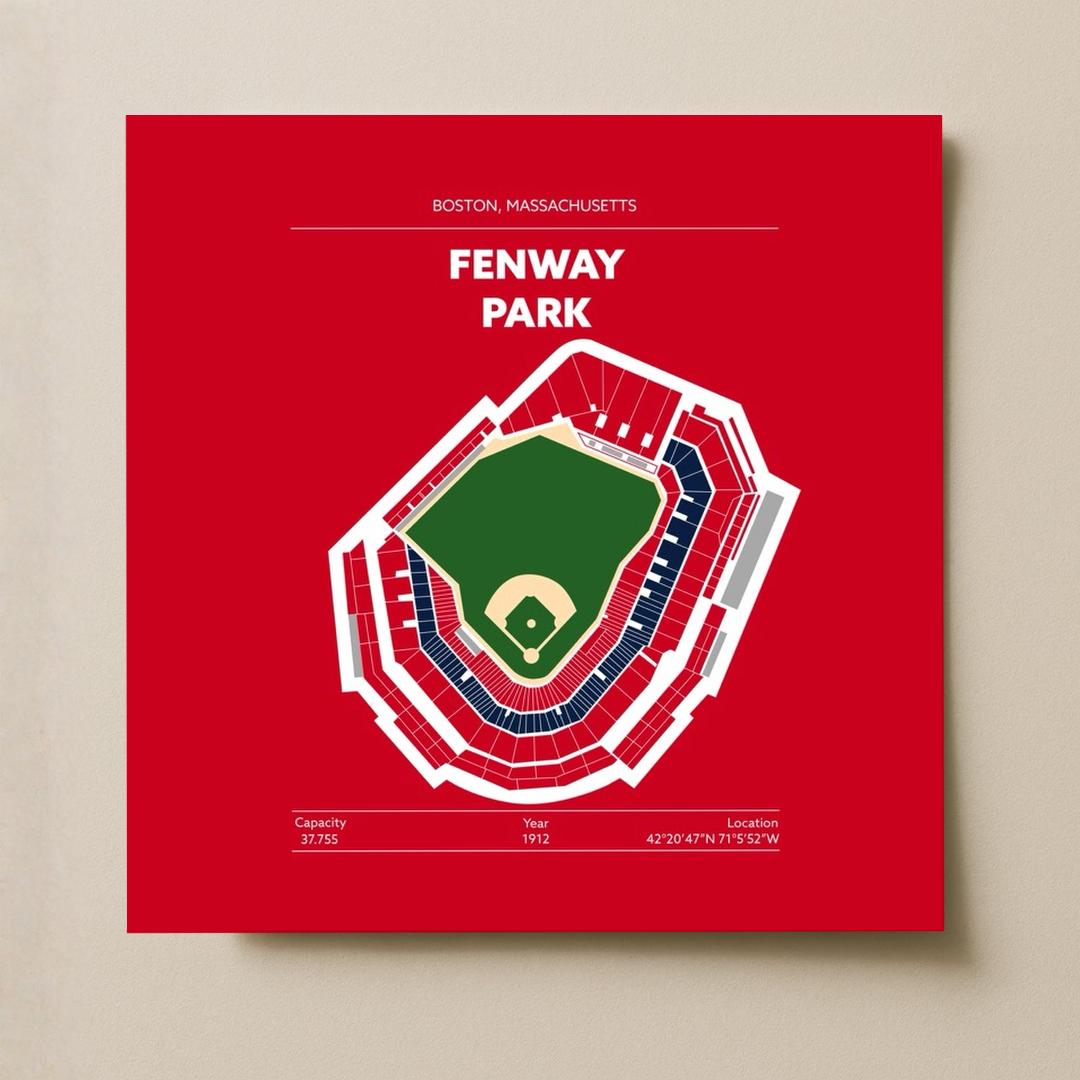 Fenway Park Stadium - Green Field Dark v2