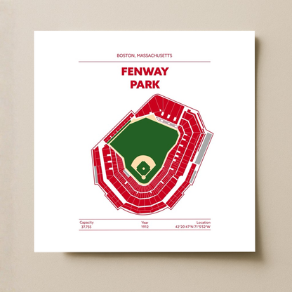 Fenway Park Stadium - Green Field Light