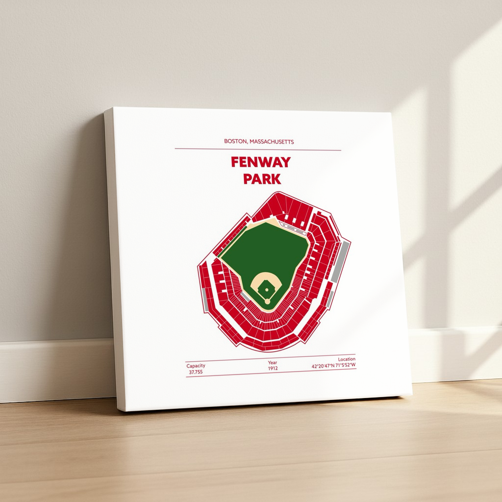 Fenway Park Stadium - Green Field Light
