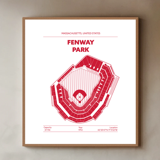 FENWAY PARK STADIUM Signature - Minimal