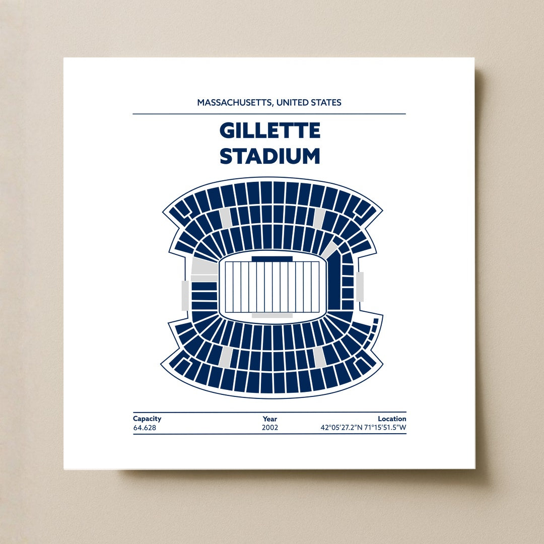 Gillette Stadium - Classic Light