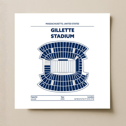 Gillette Stadium - Classic Light