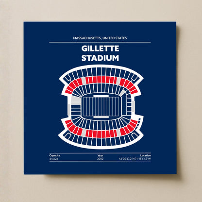 Gillette Stadium - Signature Dark