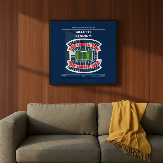 Gillette Stadium - Green Field Dark