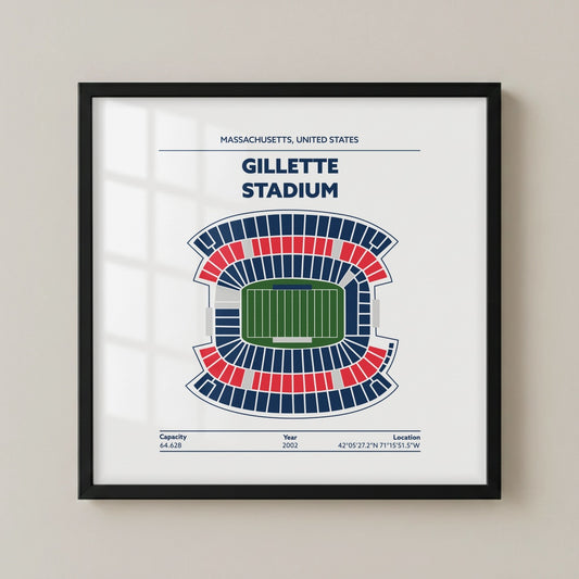 Gillette Stadium - Green Field Light