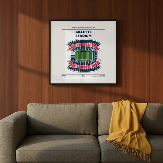 Gillette Stadium - Green Field Light
