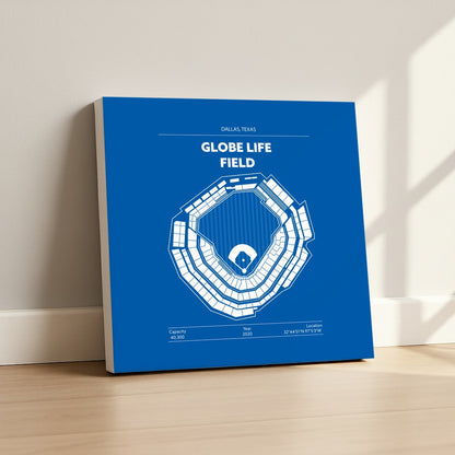 Globe Life Field Stadium - Classic Dark