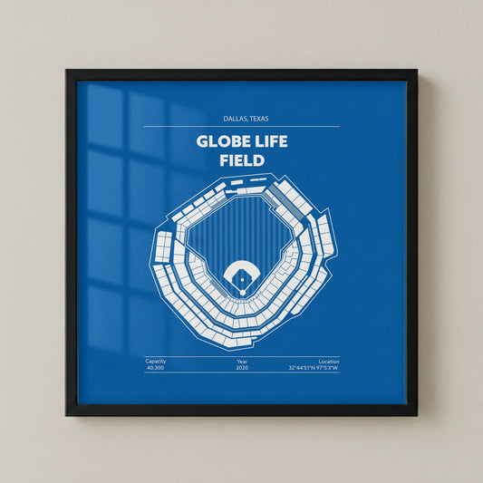Globe Life Field Stadium - Classic Dark