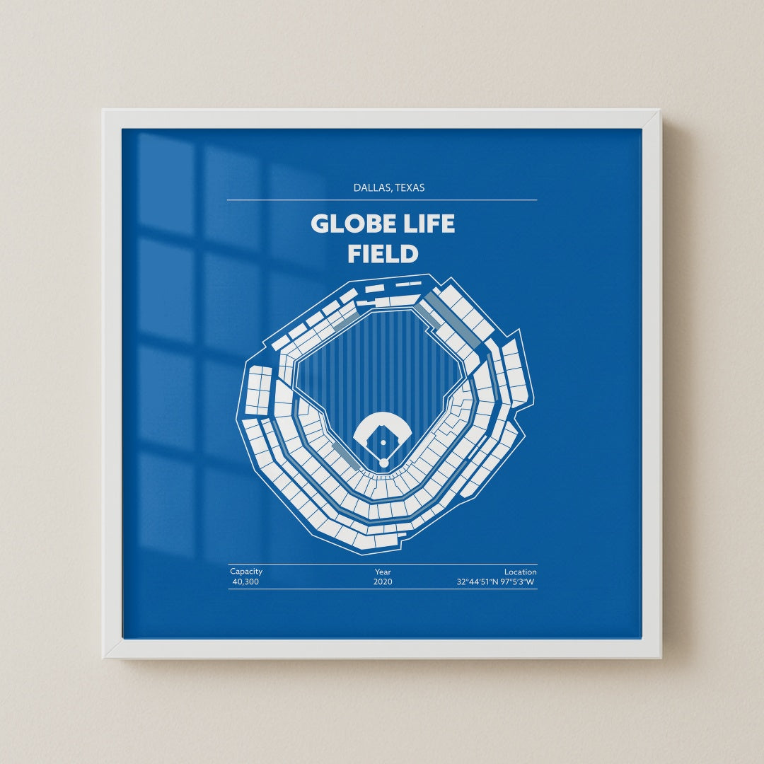 Globe Life Field Stadium - Classic Dark