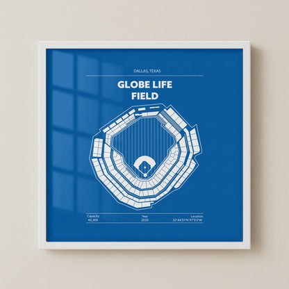 Globe Life Field Stadium - Classic Dark