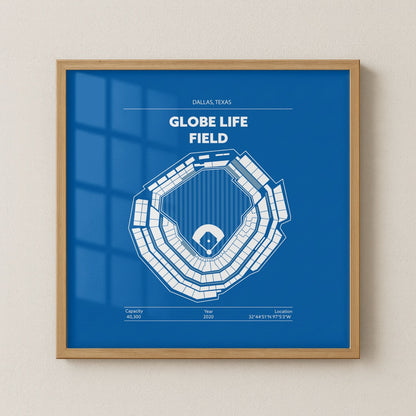 Globe Life Field Stadium - Classic Dark