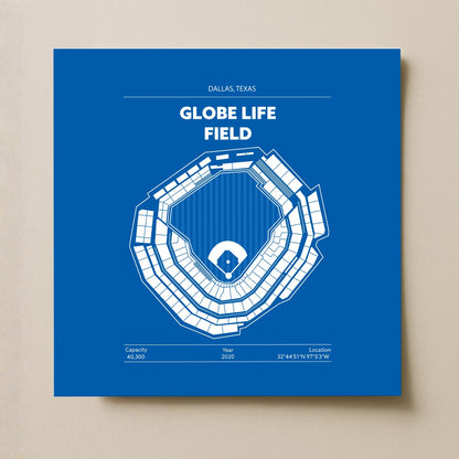 Globe Life Field Stadium - Classic Dark