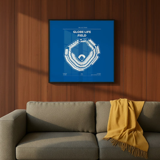 Globe Life Field Stadium - Classic Dark