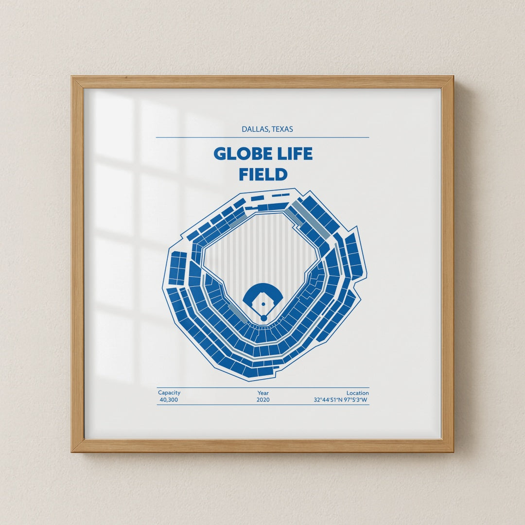 Globe Life Field Stadium - Classic Light