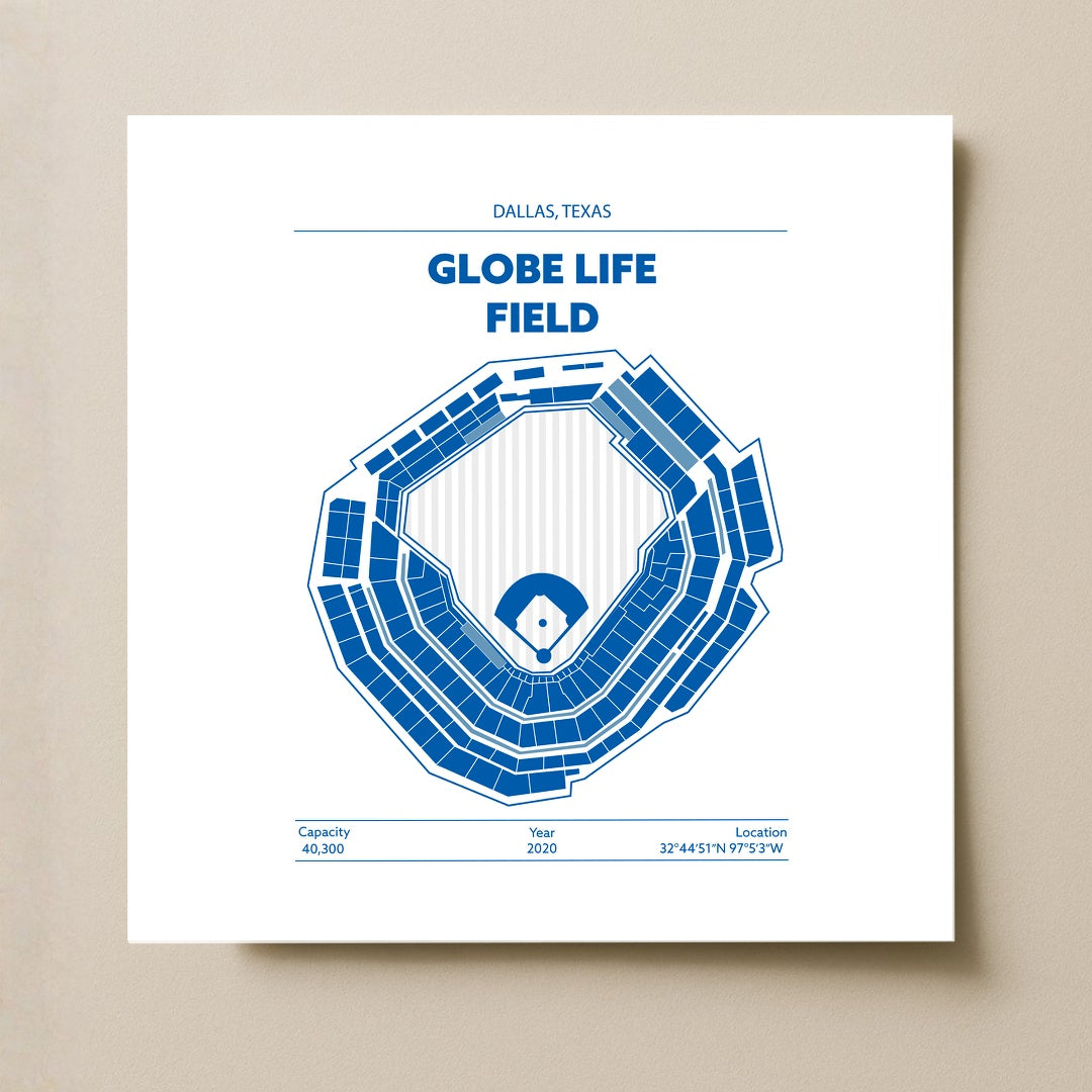 Globe Life Field Stadium - Classic Light