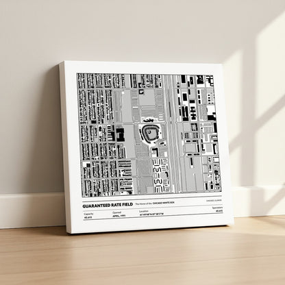 Guaranteed Rate Field - City Map Light