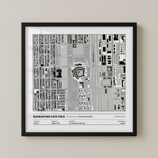 Guaranteed Rate Field - City Map Light