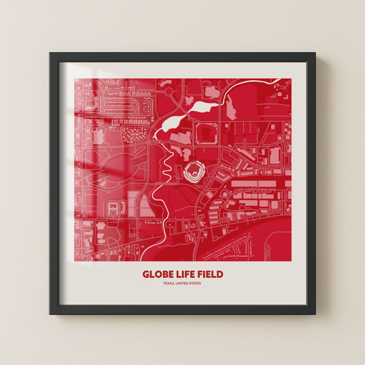 GLOBE LIFE FIELD STADIUM Aerial - Minimal
